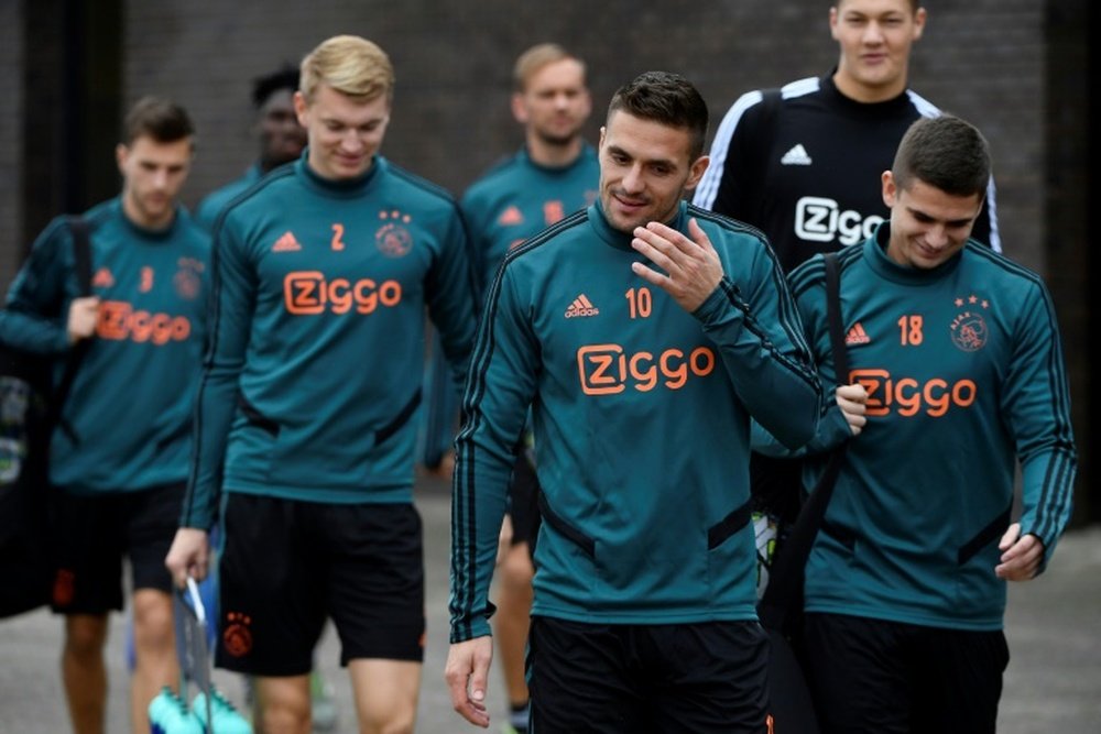 Ajax quebra seu recorde de gols. AFP