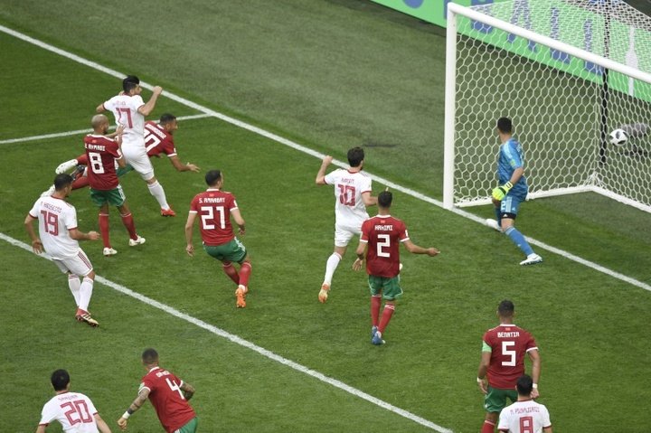 Late own goal hands Iran all three points against Morocco