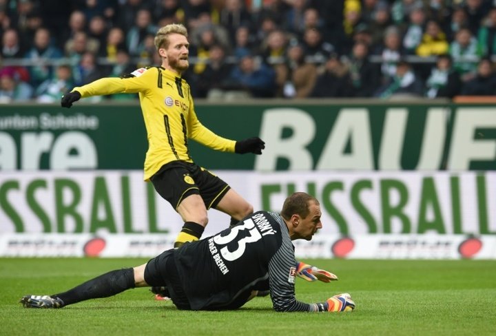 Allemagne: Dortmund s'impose de justesse à Brême (2-1)