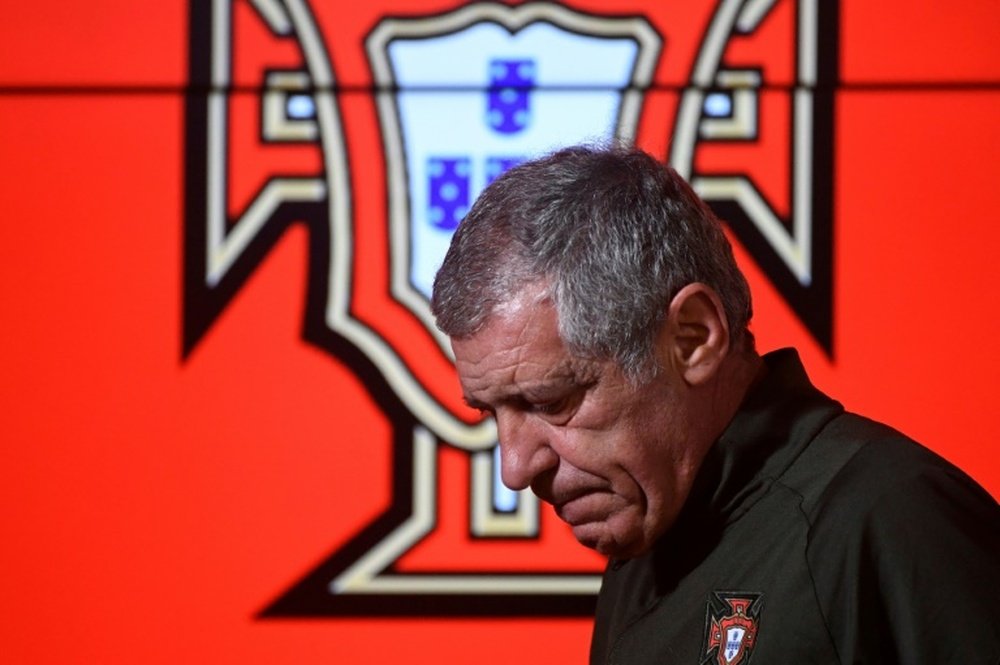 Fernando Santos es el seleccionador de Portugal. AFP