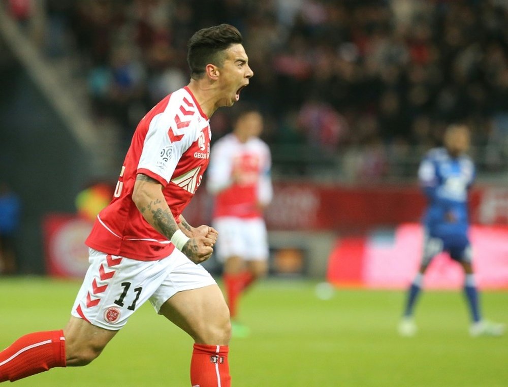 Reims veut revenir en Ligue 1. AFP