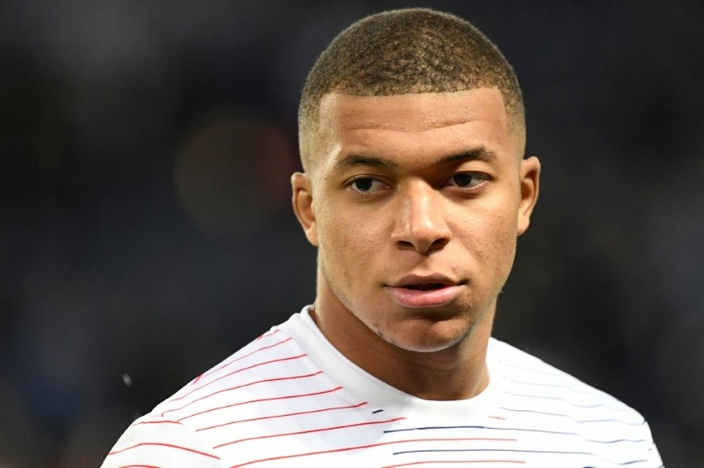 Mbappé prefirió ir al PSG. AFP