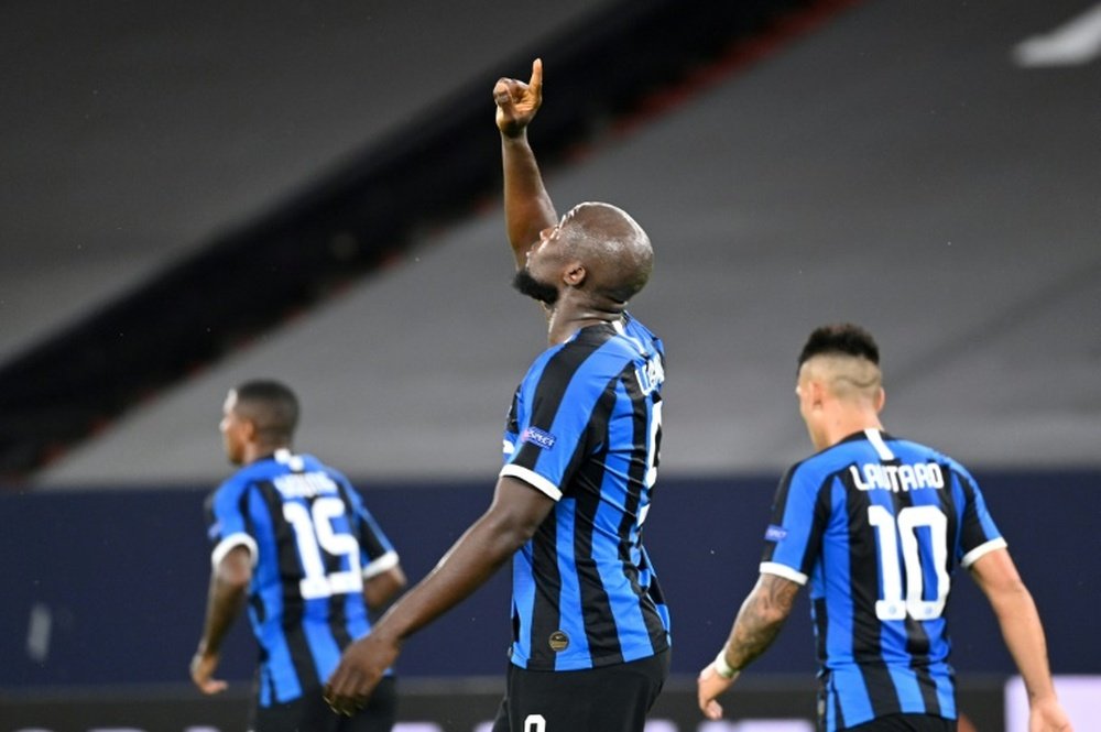 El Inter, a cuartos de final. AFP