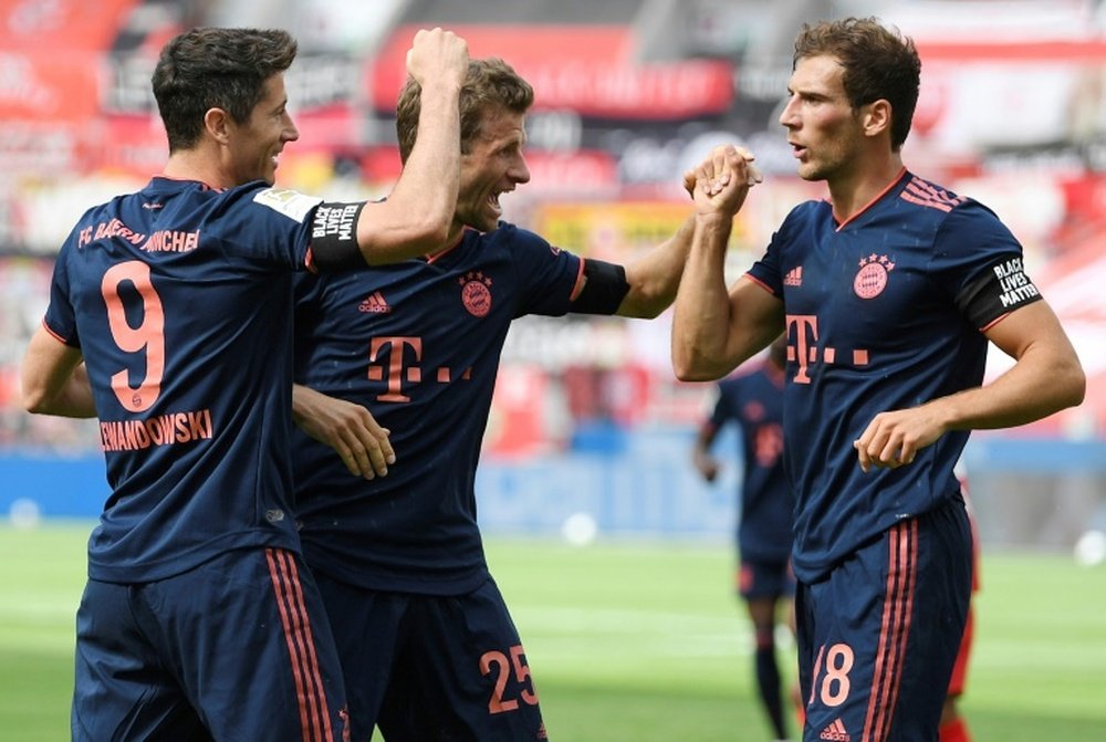Goretzka analizó el triunfo del Bayern. AFP