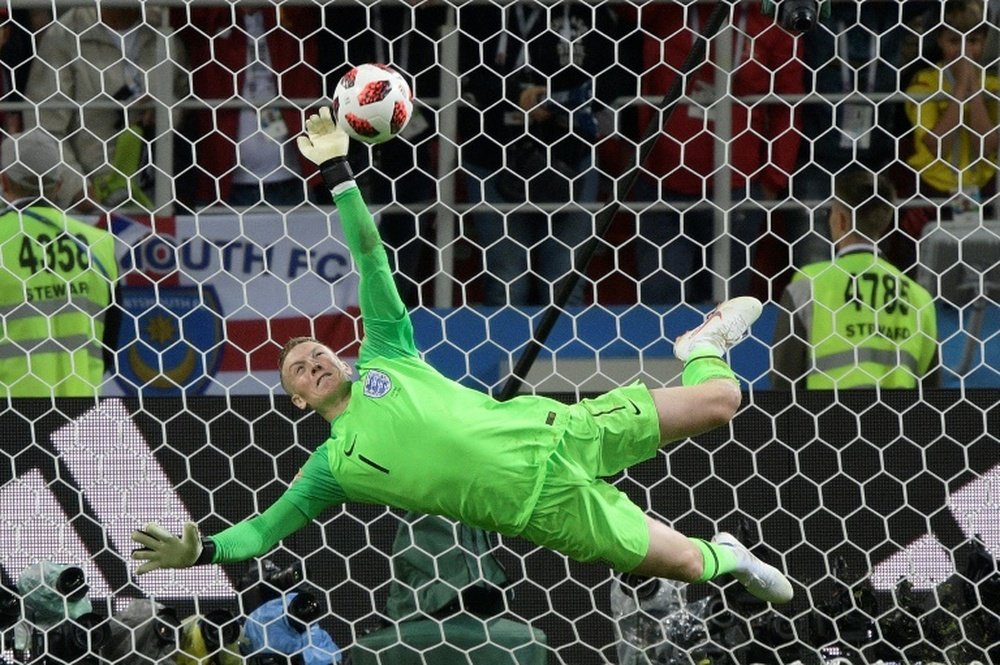 Pickford will have done his homework on the Croatian side. AFP