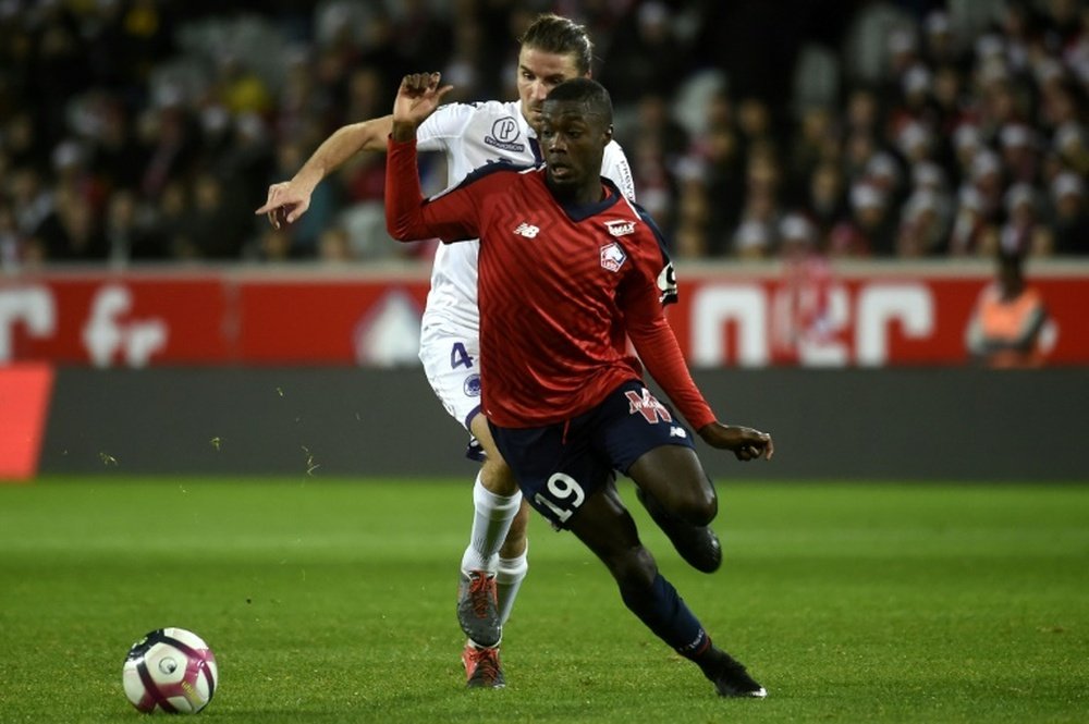 Pépé quiere ir al PSG y el Lille le puso un precio de locura. AFP