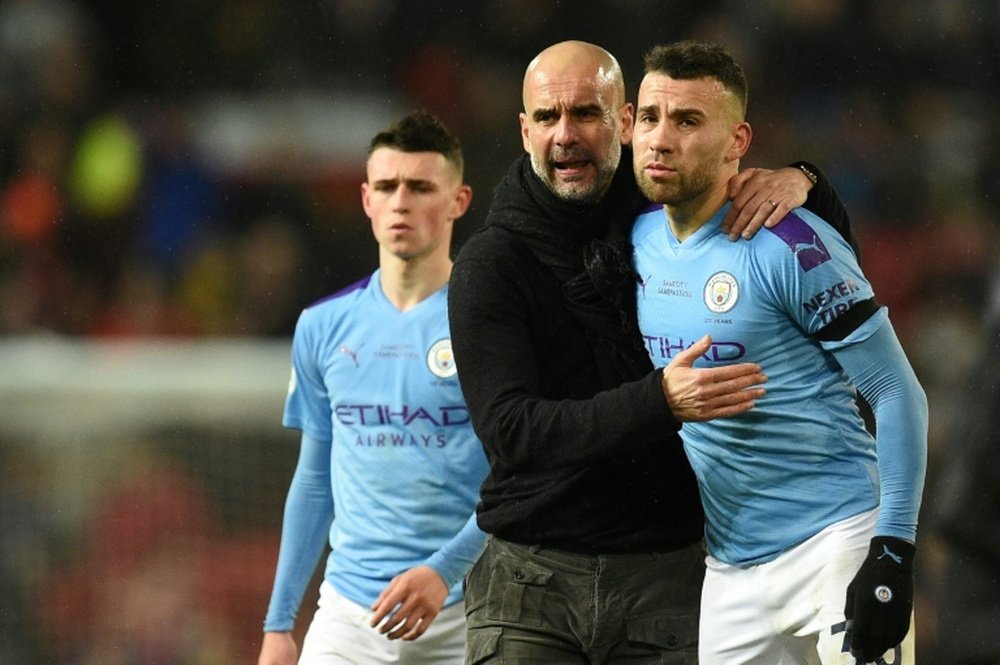 Otamendi could go to Inter. AFP