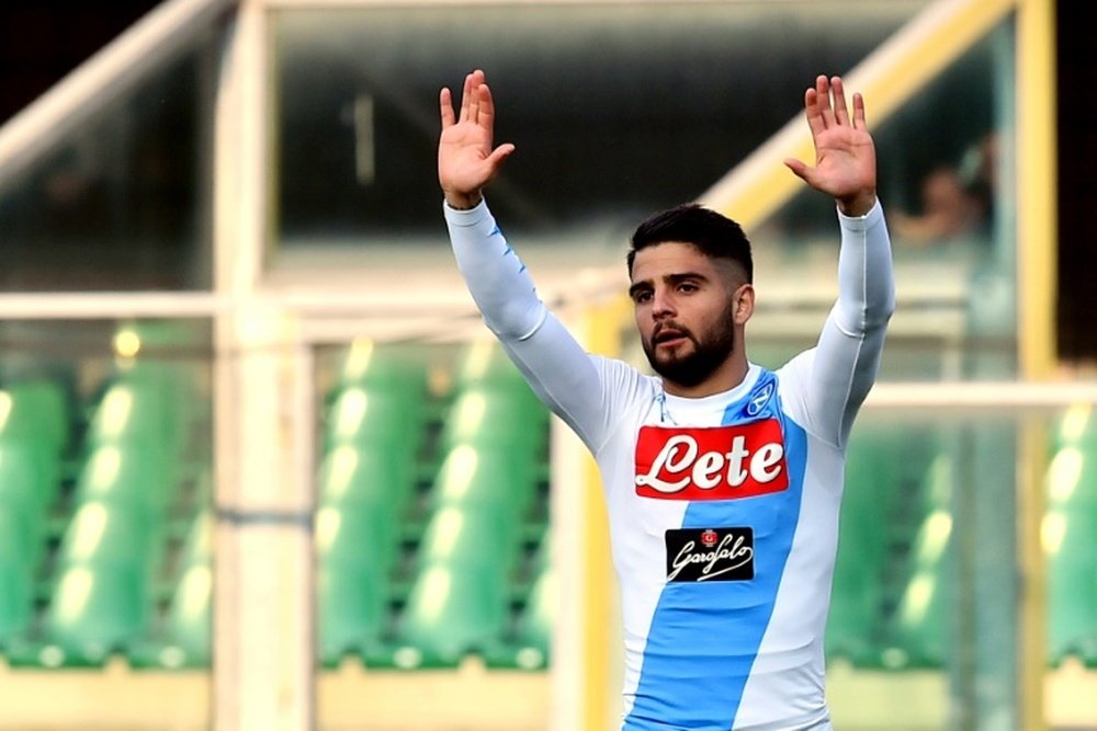Insigne se ha convertido en un jugador clave para el Nápoles. AFP