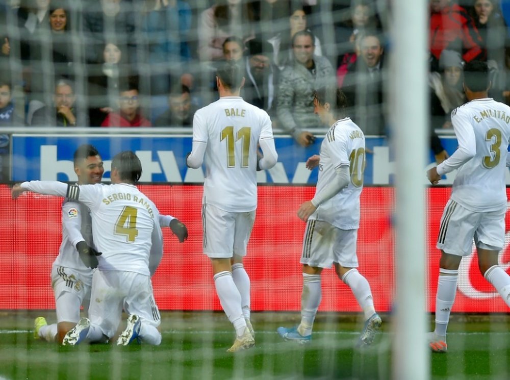 Real Madrid enfrenta uma reta final de ano nada fácil. AFP