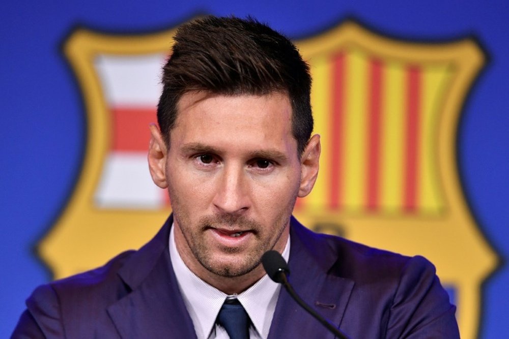 José Elías cree que la decisión de dejar salir a Messi fue adecuada. AFP