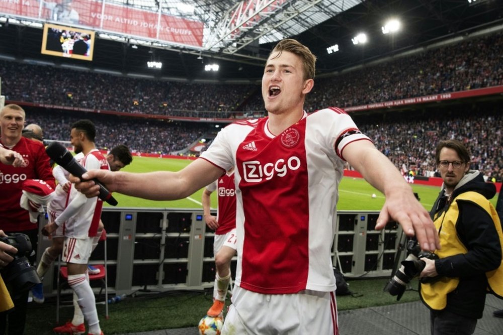 Barcellona e Ajax hanno raggiunto l'accordo per de Ligt. AFP