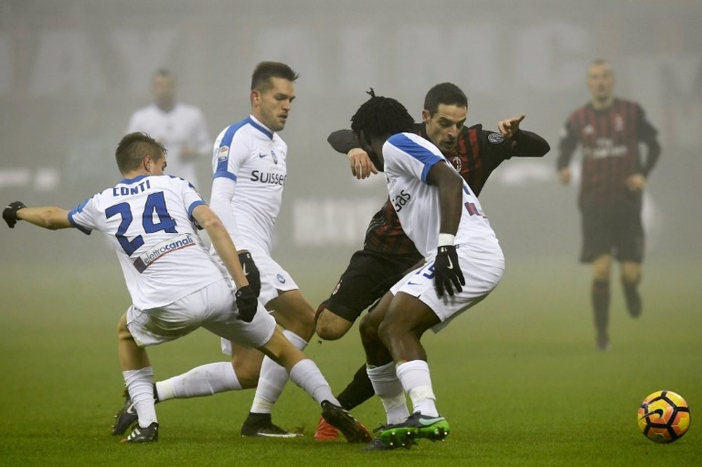 El Inter quiere fichar a tres jóvenes del Atalanta. AFP