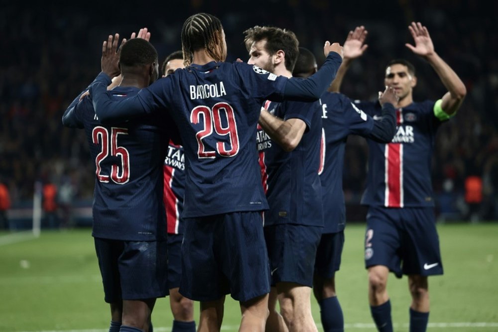 Il PSG e l'operazione 'Triplete' con Barça, Real e Inter. AFP