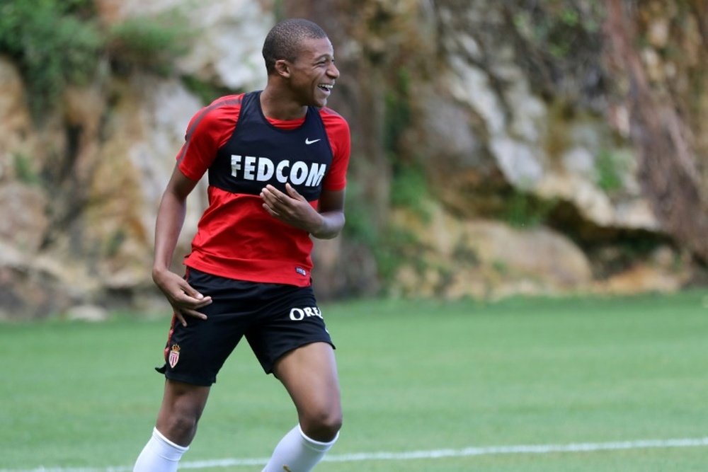 Mbappe will soon be joining up with Newmar. AFP