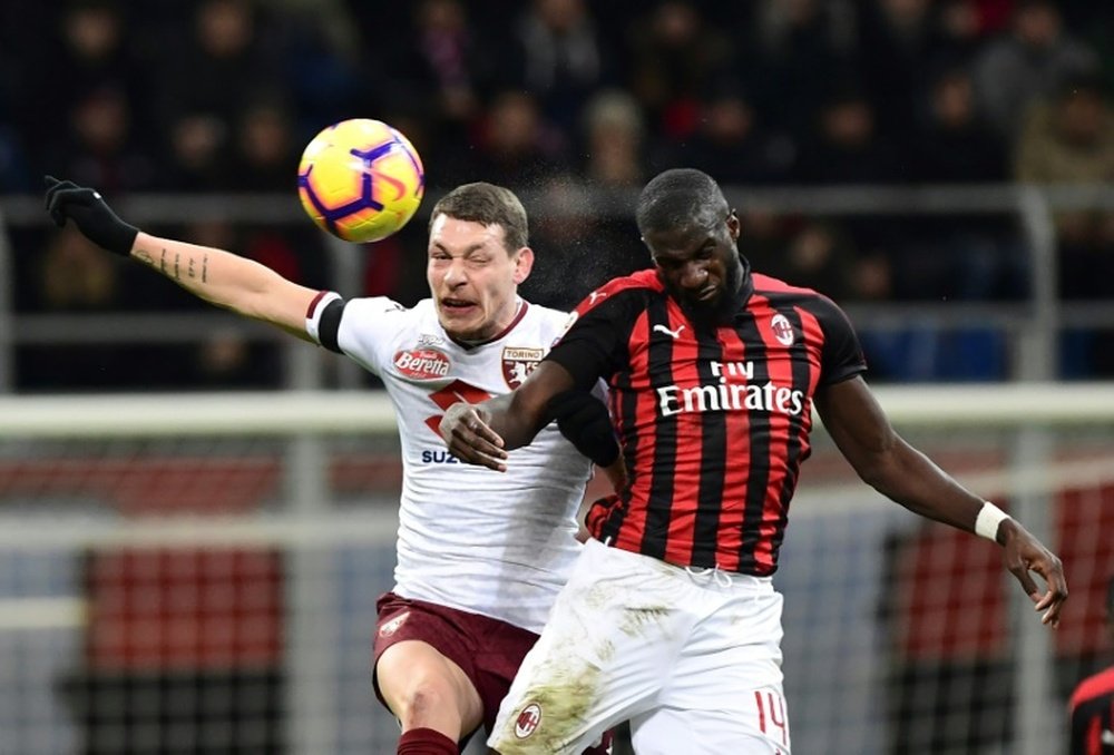 Bakayoko est de retour à Milan. AFP