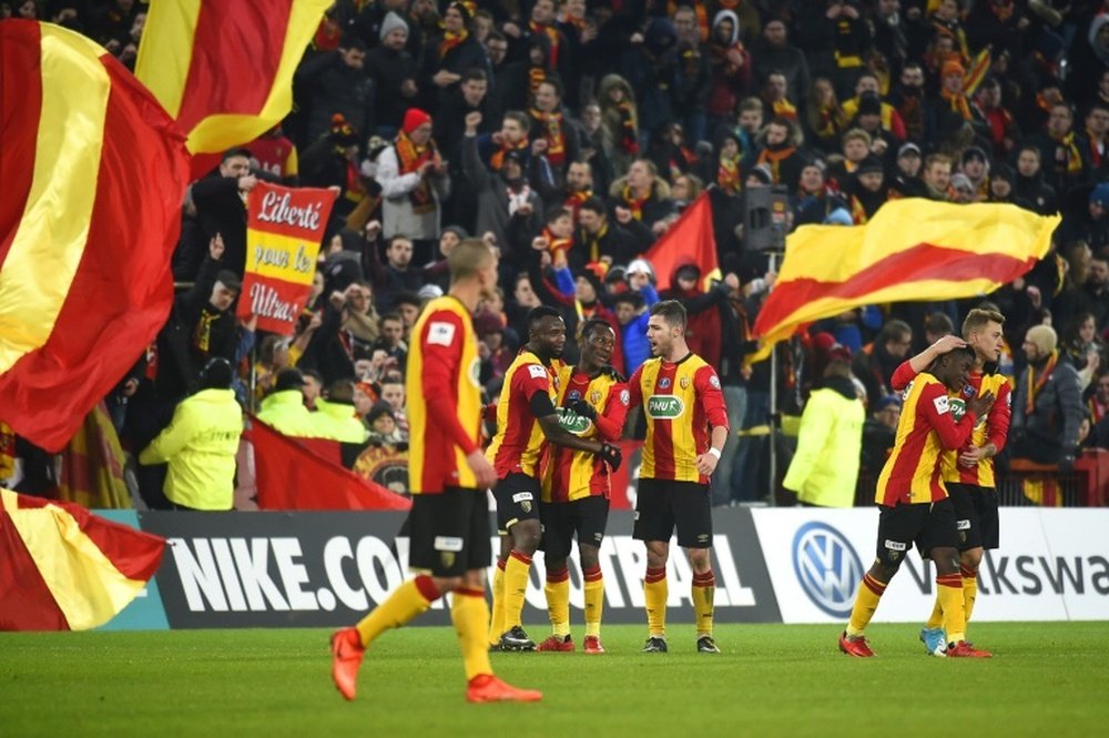 Lens vise la montée cette saison. AFP