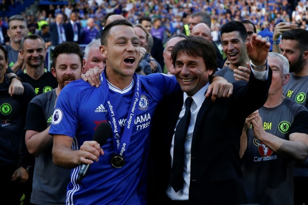 Terry has never hidden his desire to become Blues manager. AFP