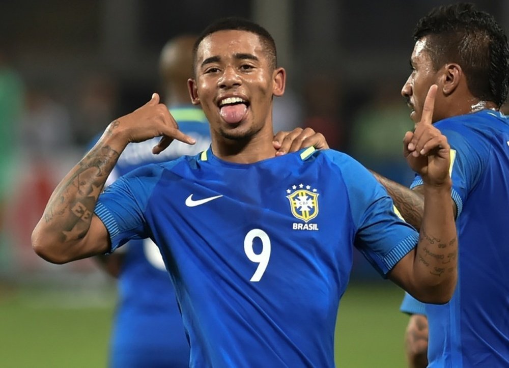 Gabriel Jesus turned down more lucrative offers to join City. AFP