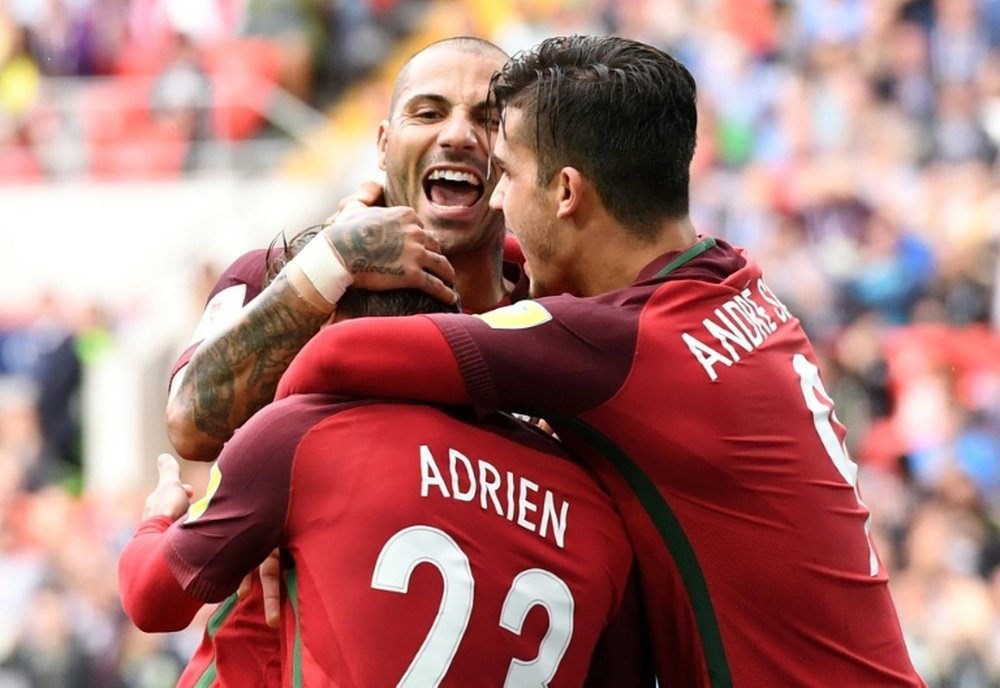 Le Portugal l'a emporté contre le Mexique. AFP