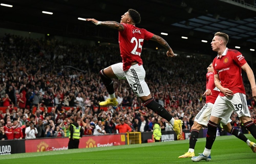 Le Reveil des Red Devils. afp