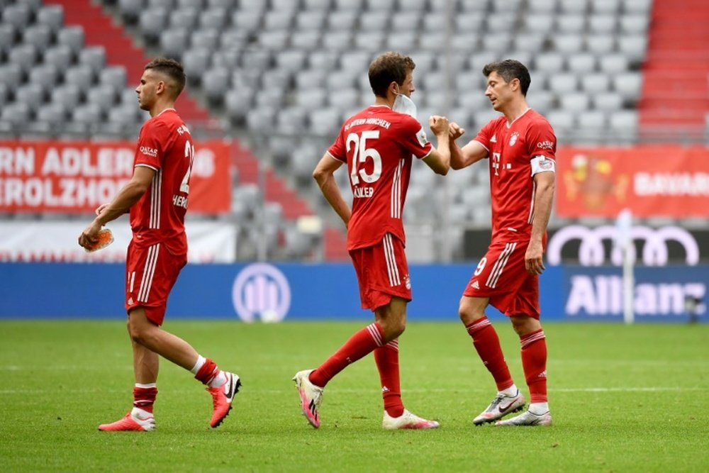 El Bayern cerró la temporada con su victoria número 26. AFP/Archivo