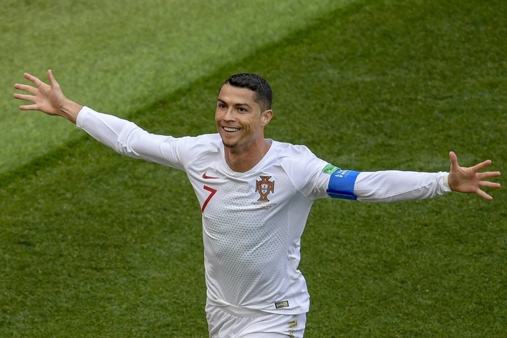 Ronaldo meilleur buteur européen en sélection. AFP