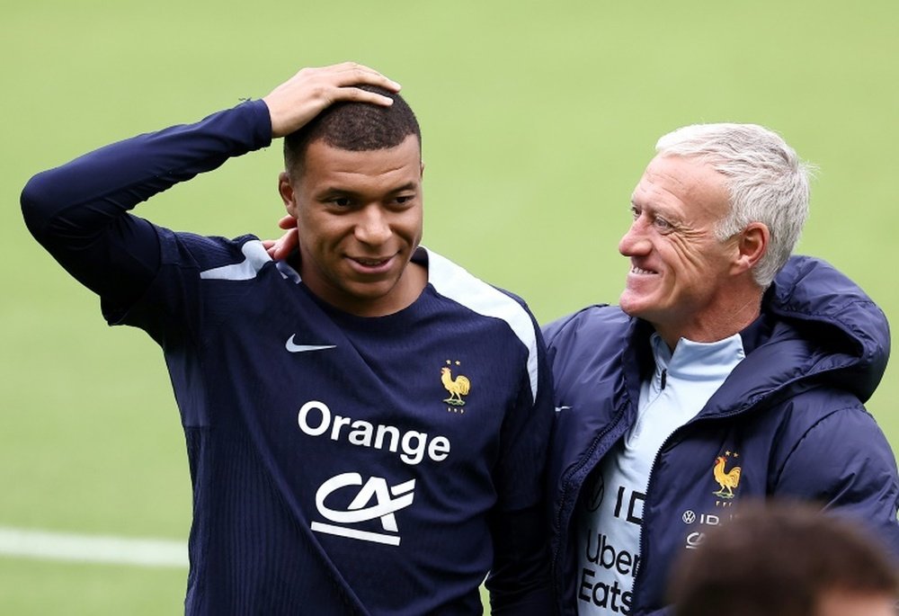 Deschamps said Mbappe is free to do anything he wants on his days off. AFP