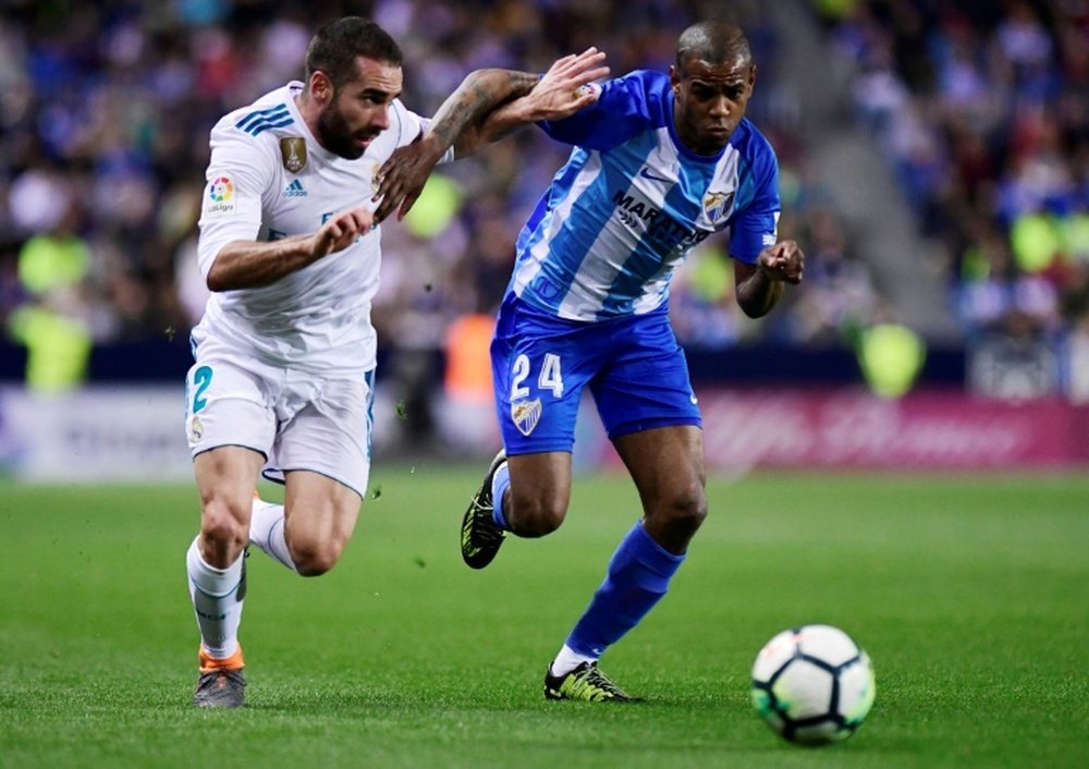 Diego Rolan gustó en el Málaga, pero no logró asentarse en España. AFP