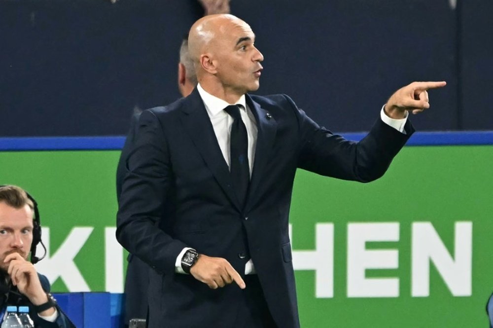 Martinez highlighted Lewandowski's superlative form. AFP
