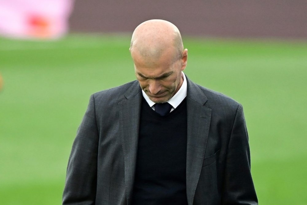 L'éternel regret de Zidane. AFP