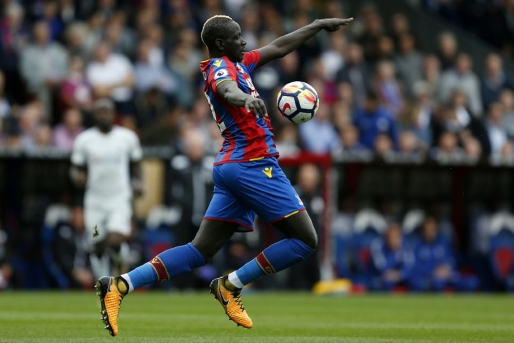 Sakho cost Palace the points at the end of the game. AFP