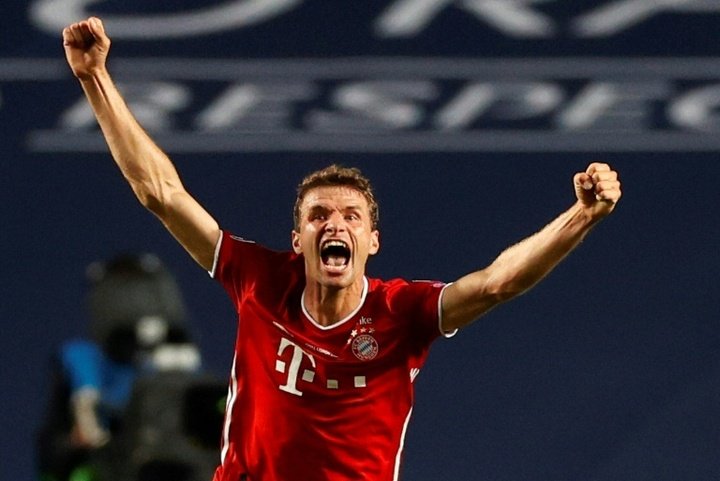 A previsão de Müller para a final da Champions. AFP