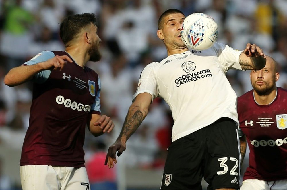 Mitrovic's future could be away from Craven Cottage. AFP