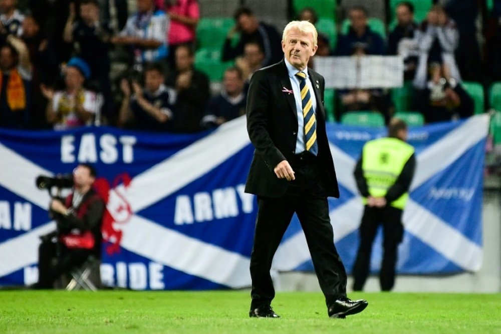 A Escócia falhou, por pouco, a chance de ir ao 'play-off'. AFP