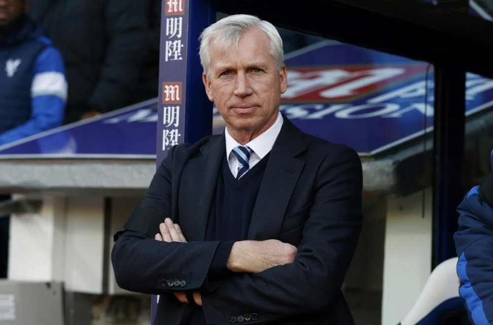Pardew still believes West Brom can stay up. AFP