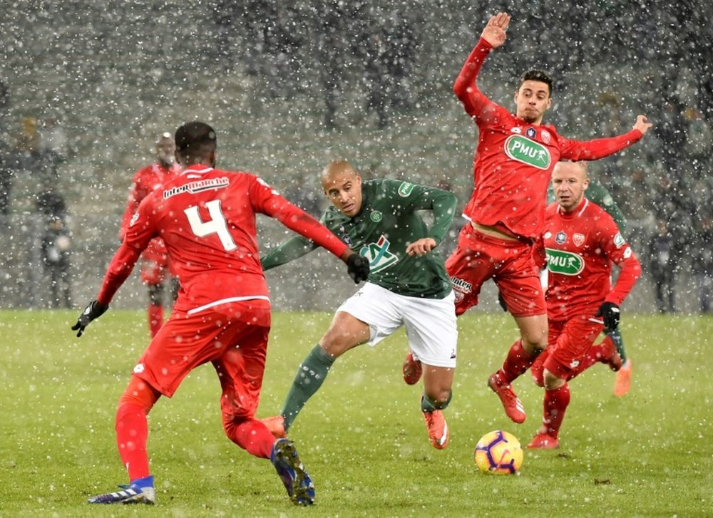 El Dijon goleó por 3-6. AFP