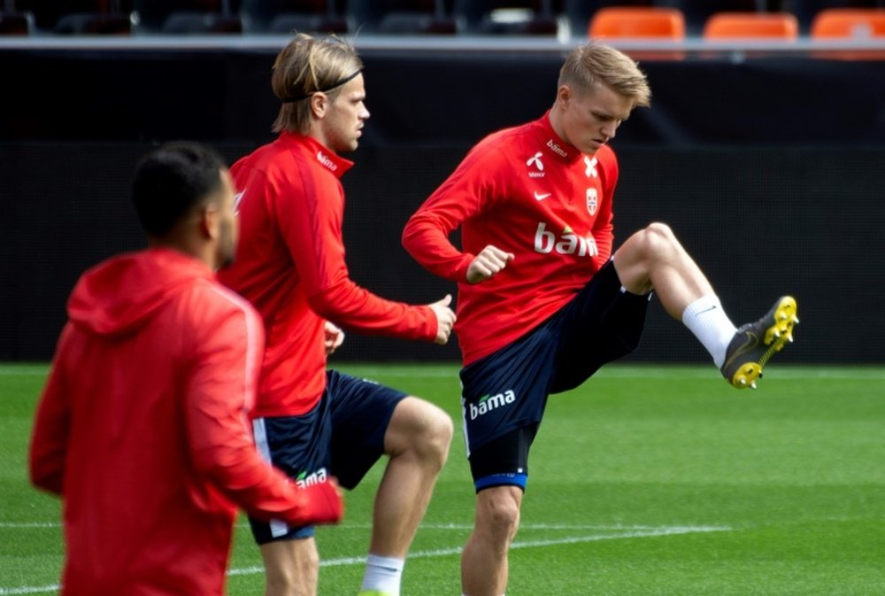 Rapprochement Real-Ajax pour Martin Odegaard. AFP