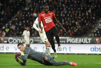 Rennes invested 15 million euros for Guirassy. AFP
