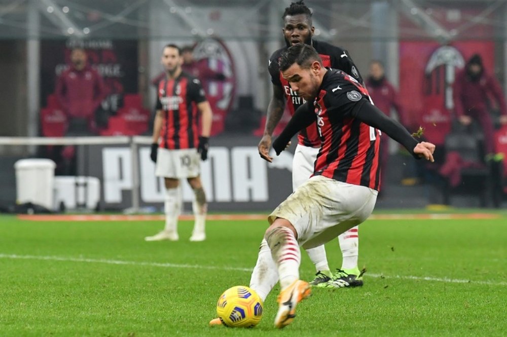 Théo Hernandez falou sobre o derby de Milão. AFP