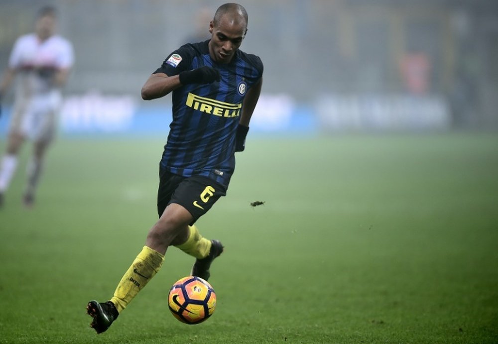 Joao Mário sólo saldrá si el Inter le encuentra un sustituto. AFP