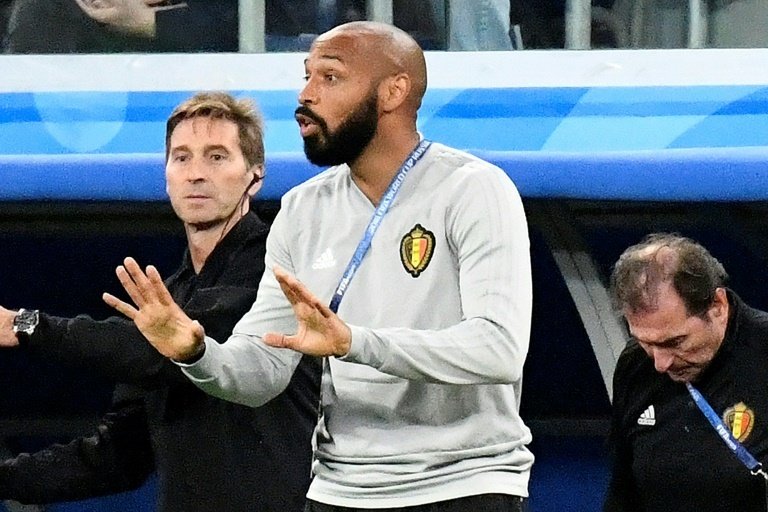 Thierry Henry looks set to take his first steps into management with Championship Villa. AFP