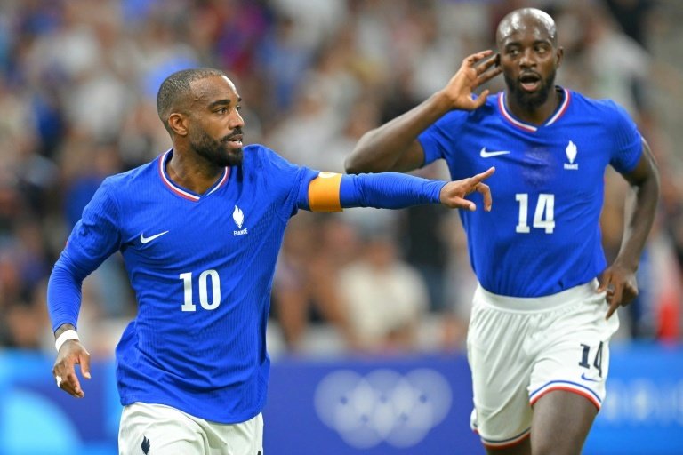 Francia venció por 3-0 a Estados Unidos. AFP