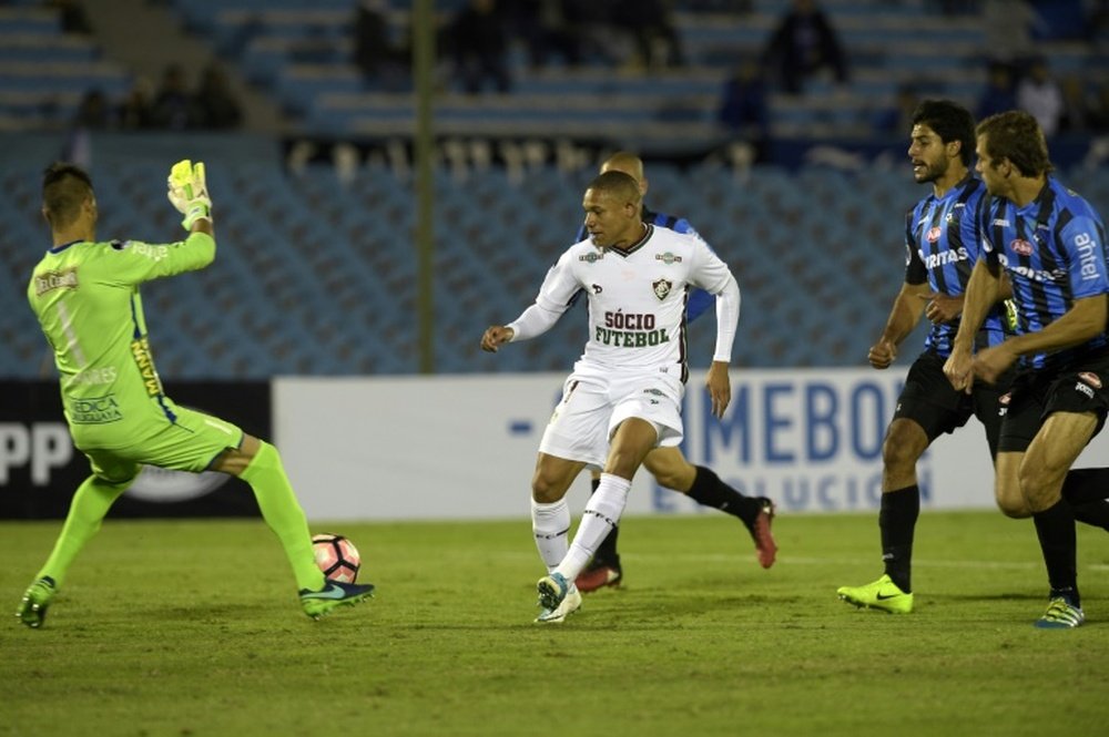 El jugador brasileño volvió a ser inscrito para la Copa Sudamericana. AFP/Archivo