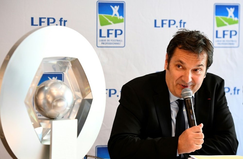 Le président de la Ligue de football professionnel Didier Quillot. AFP