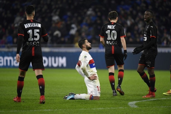 Rennes impõe 3ª derrota consecutiva ao Olympique de Lyon
