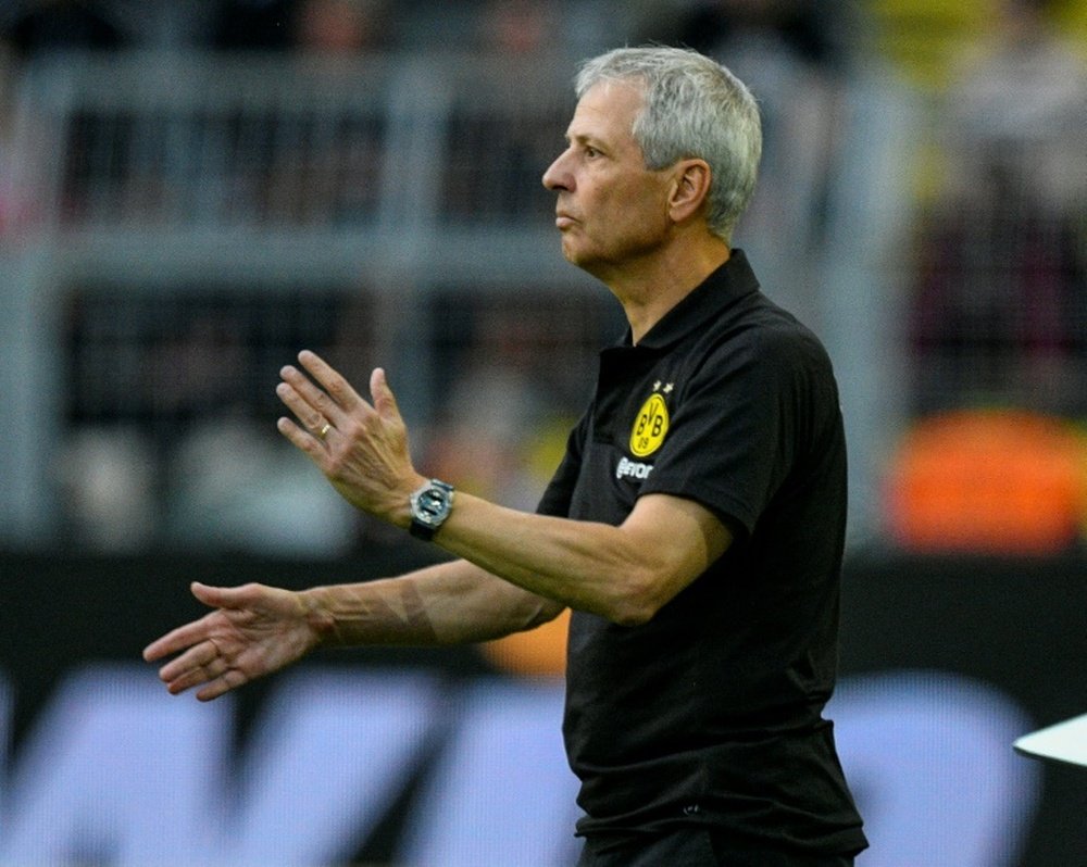 Lucien Favre has been in charge at Dortmund since 2018. AFP