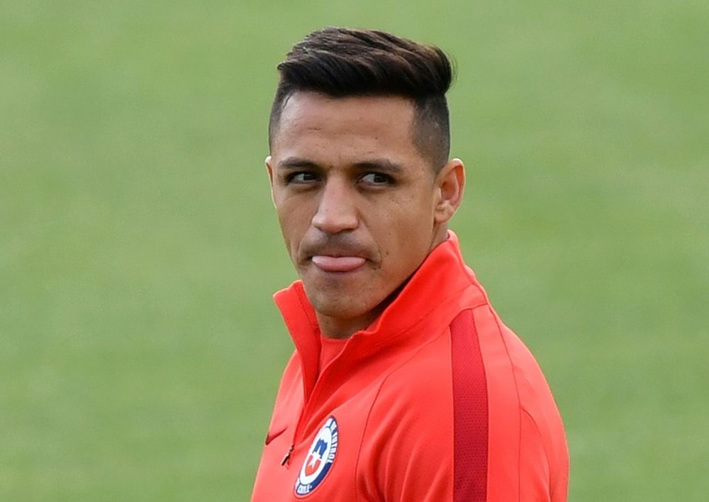 Sanchez was named in the starting lineup for the game against Yeovil. AFP