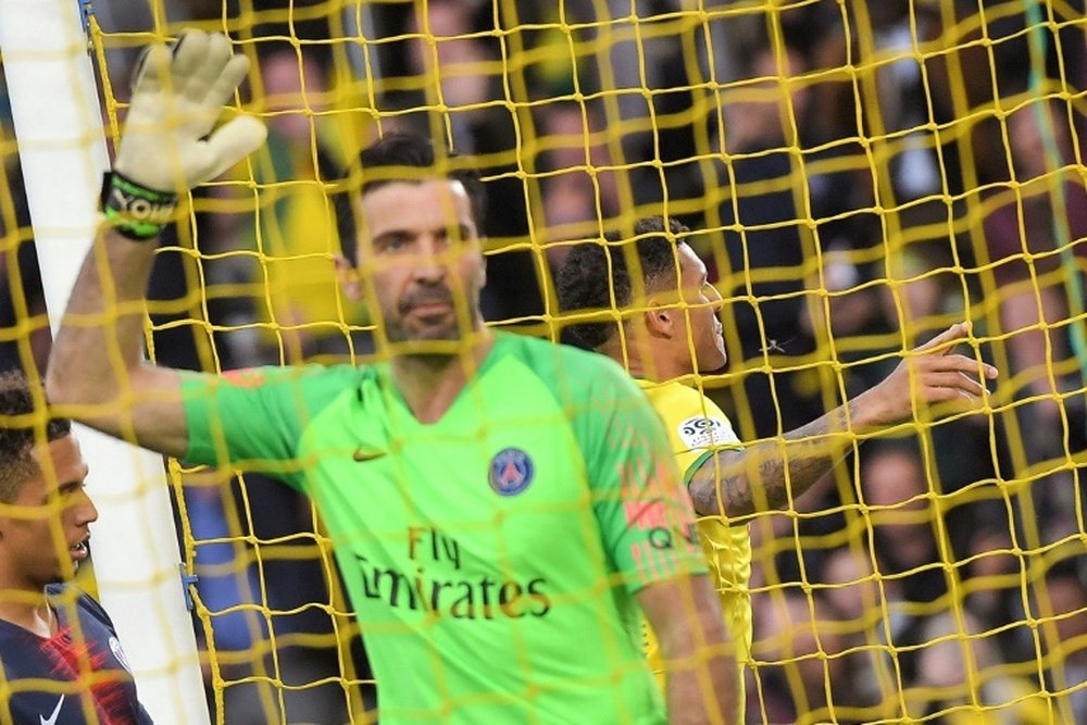 El futuro de Buffon, en el aire. AFP