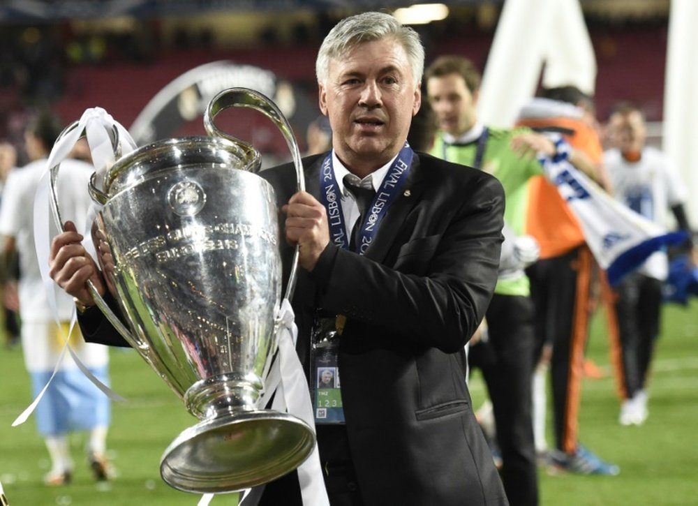 Carlo Ancelotti, técnico do Real Madrid, em foto de arquivo. EFE