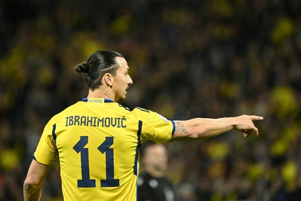 Milan ne va pas prolonger Zlatan Ibrahimovic. afp